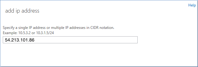 Office 365 as SMTP server add ip address